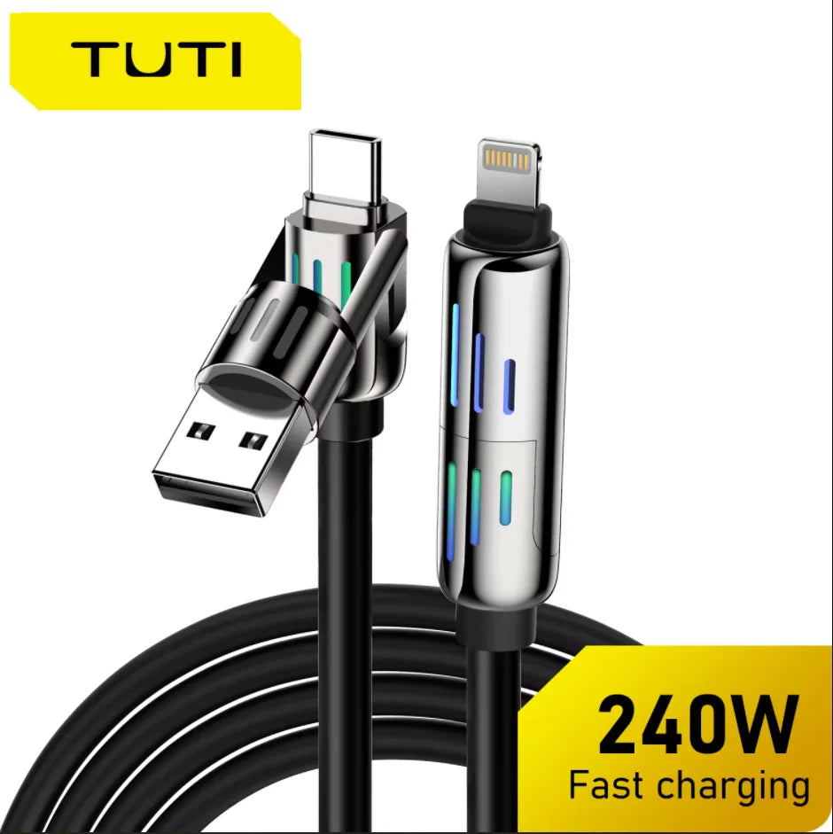 4-in-1 Multi USB Charging Cable – One Cable, All Devices