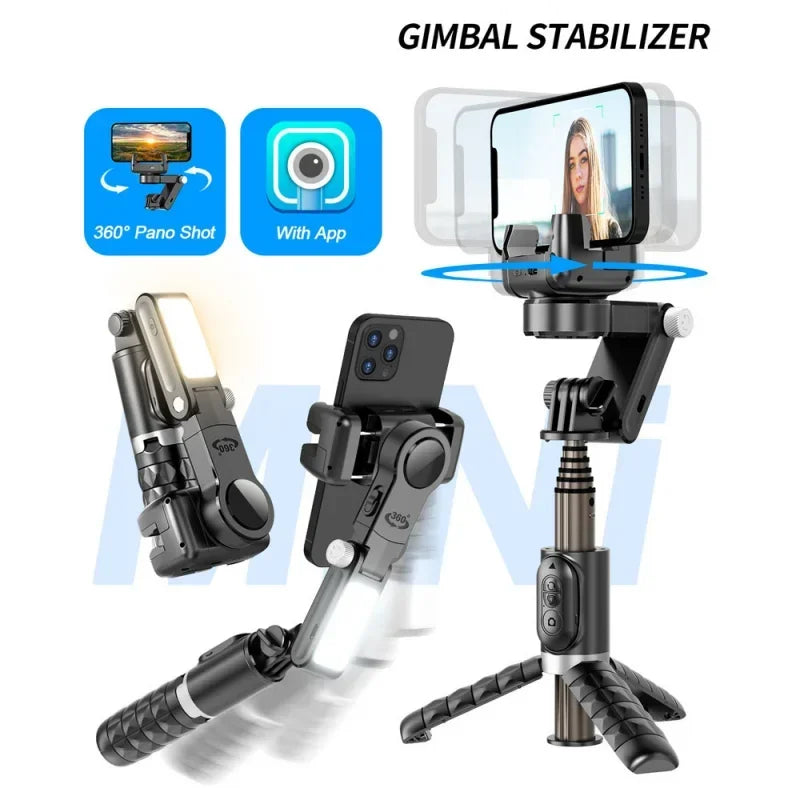 🎥 Smart Handheld Gimbal – Capture Like a Pro, Anywhere!