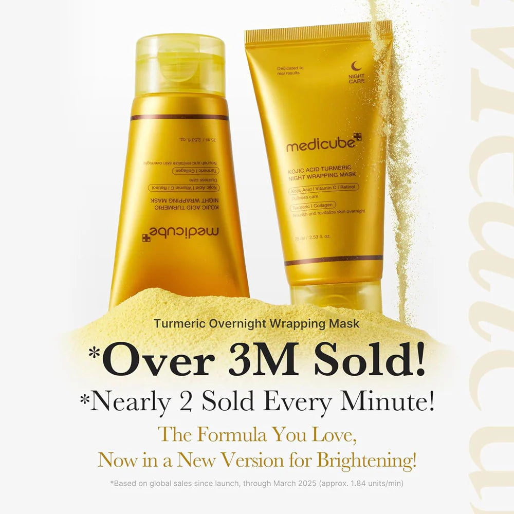 Turmeric Night Wrapping Mask – Brighten, Repair & Glow Overnight
