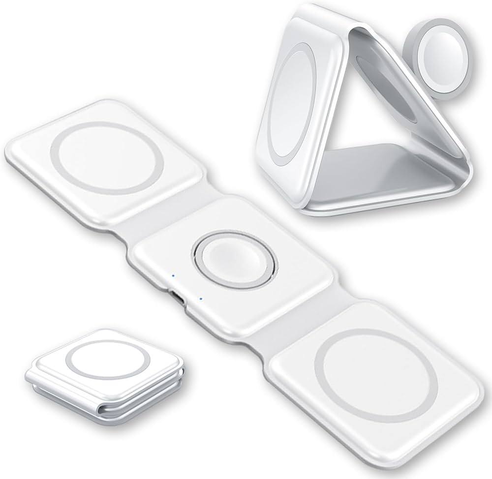 ⚡ 3-in-1 Wireless Charging Pad – Power Simplified