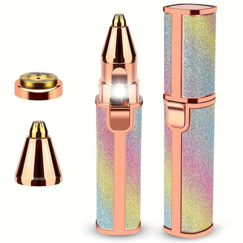 🌸 2-in-1 Eyebrow & Facial Hair Remover – Gentle, Fast & Effective