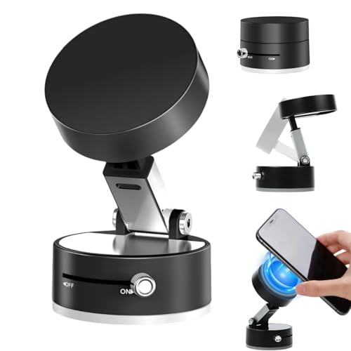 🔩 Strong Magnetic Rotation Car Phone Holder – Ultimate Grip & Flexibility on the Go! 🚗📱