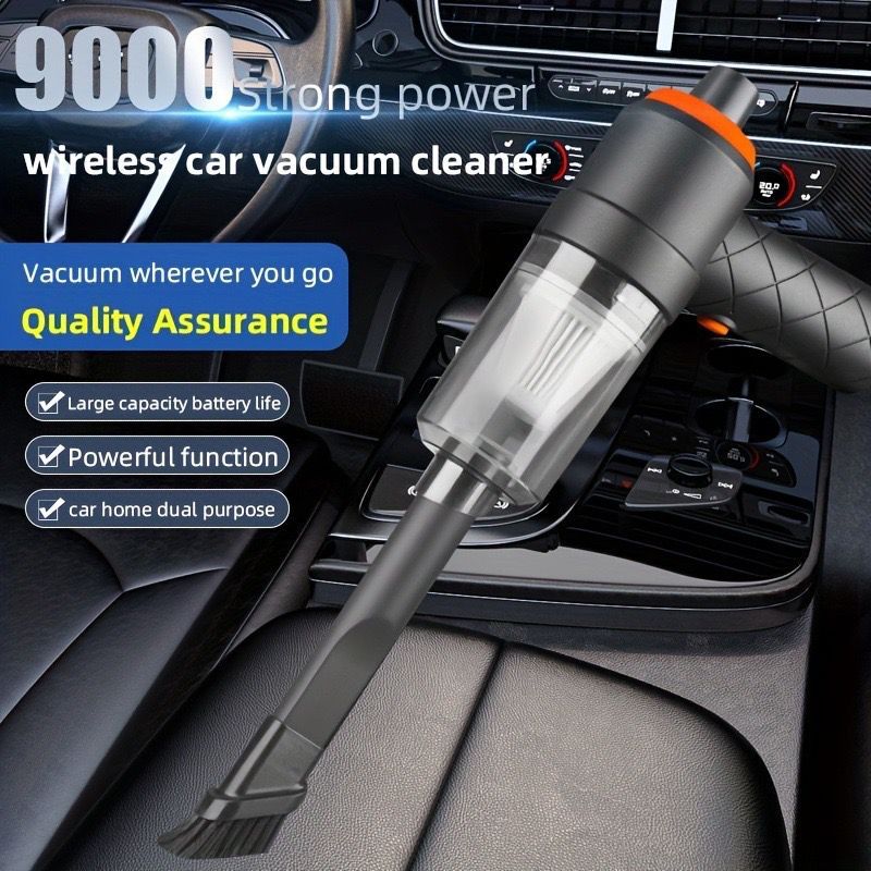 TurboClean Pro – Wireless Car Vacuum Cleaner