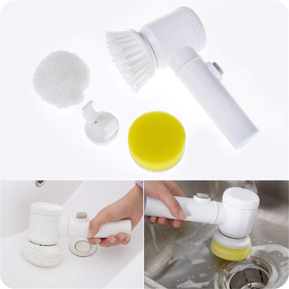 🧽 Cleaning Magic Electric Brush (3-in-1) – Power Scrubbing Made Easy
