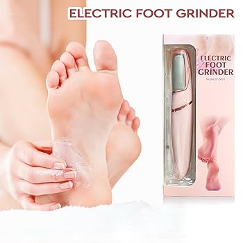 Electric Pedicure Foot File – Smooth, Salon-Quality Feet at Home 👣