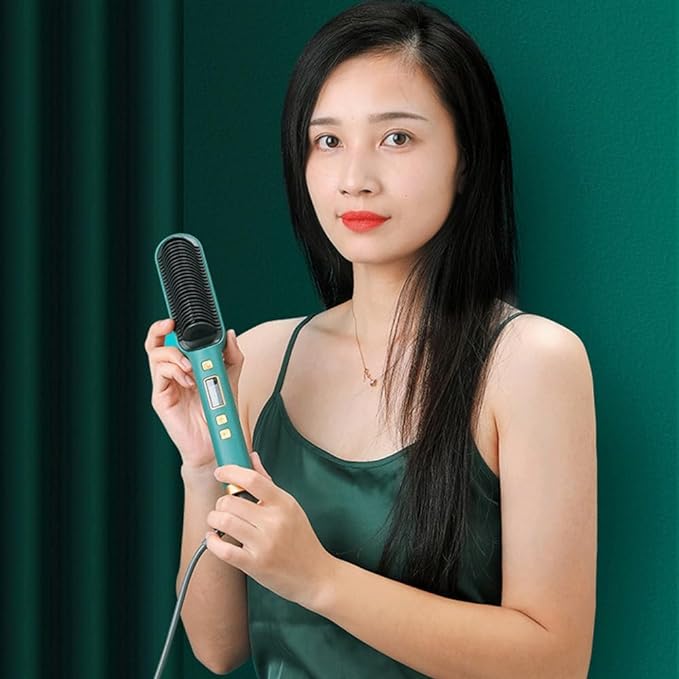 💁♀️✨ Hair Straightener Comb – Smooth, Sleek Hair in Minutes! 🔥🌟