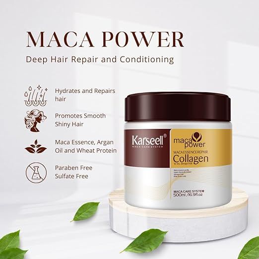 💆♀️ Keratin Hair Mask – Deep Repair & Lasting Smoothness