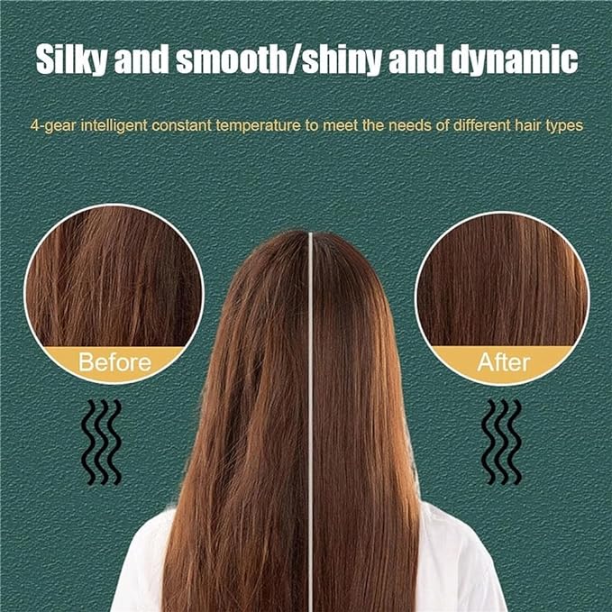 💁♀️✨ Hair Straightener Comb – Smooth, Sleek Hair in Minutes! 🔥🌟