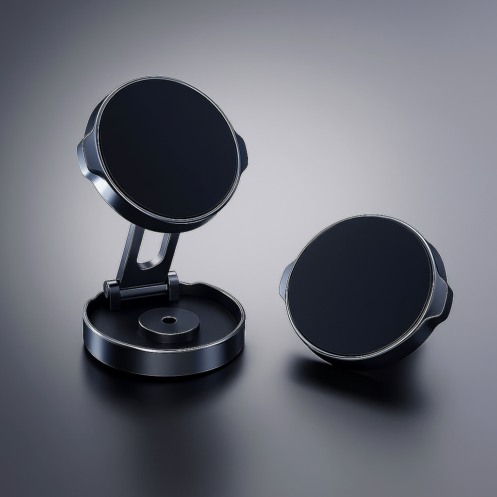 🔩 Strong Magnetic Rotation Car Phone Holder – Ultimate Grip & Flexibility on the Go! 🚗📱