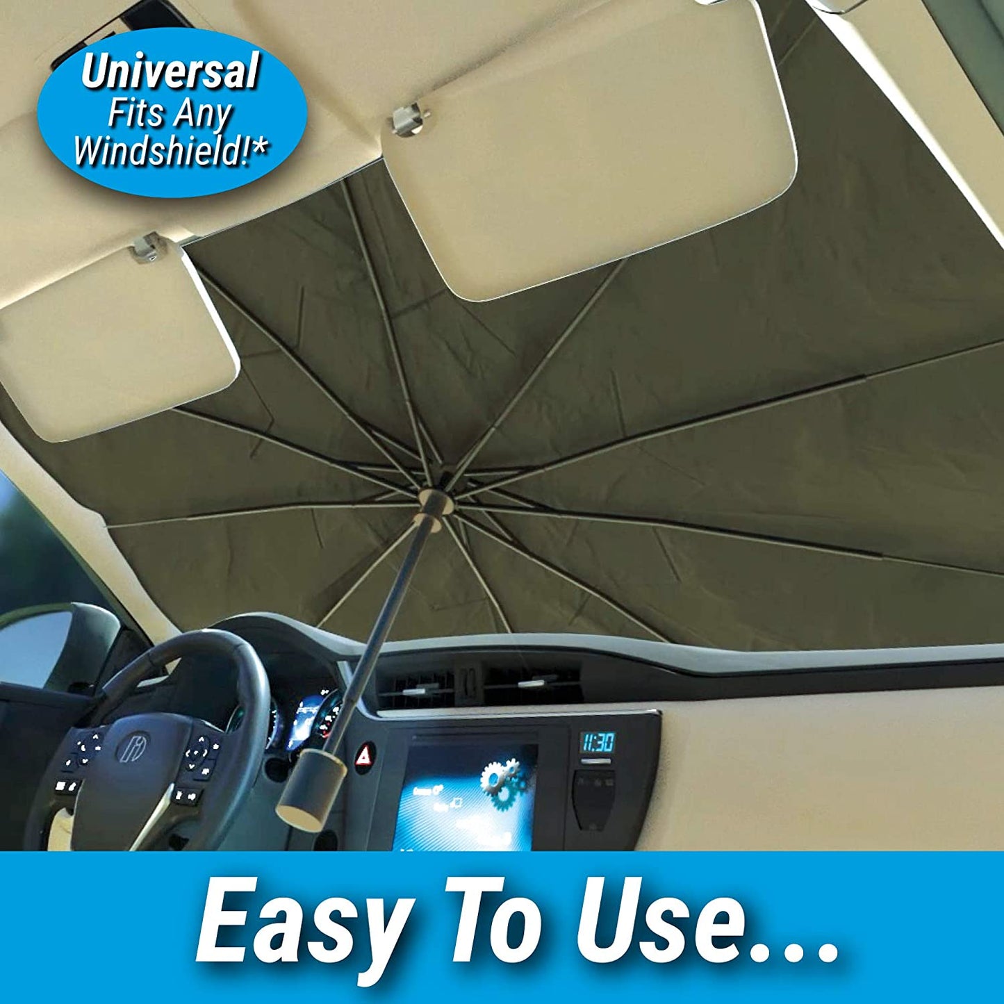 🚗 Car Windshield Sun Shade – Shield Your Car from Heat & UV Rays