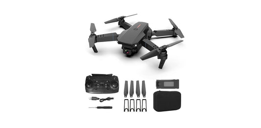 E88Pro 4K Dual Camera Foldable RC Drone – Pro-Level Aerial Views, Made Easy