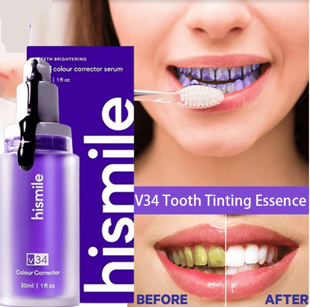 🦷 Hismile V34 Teeth Brightening Serum – Instantly Brighten Your Smile