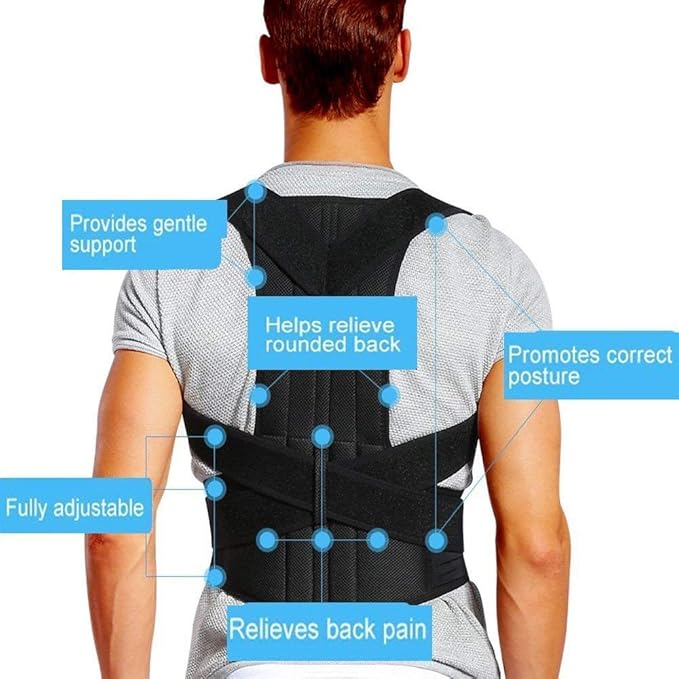 Posture Corrector Therapy Shoulder Belt – Align, Support & Relieve