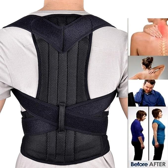 Posture Corrector Therapy Shoulder Belt – Align, Support & Relieve