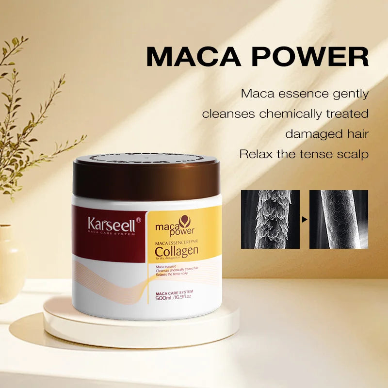 💆♀️ Keratin Hair Mask – Deep Repair & Lasting Smoothness