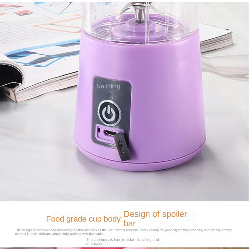 🔋 Portable Juicer Blender – Fresh Juice Anytime, Anywhere! 🍓🍍🍊