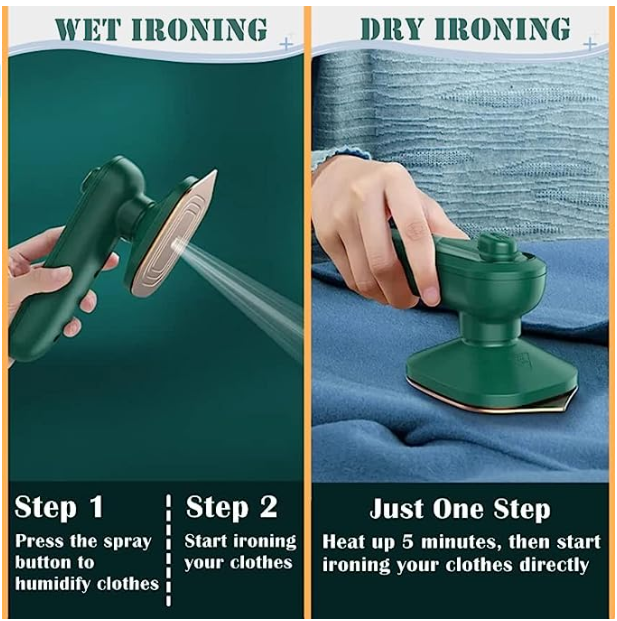 Portable Mini Ironing Machine – Compact, Quick & Wrinkle-Free Anywhere