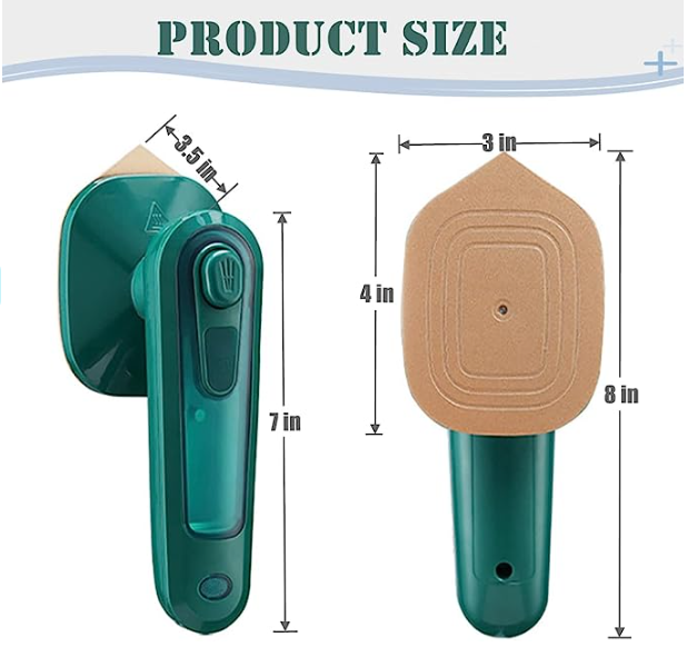 Portable Mini Ironing Machine – Compact, Quick & Wrinkle-Free Anywhere