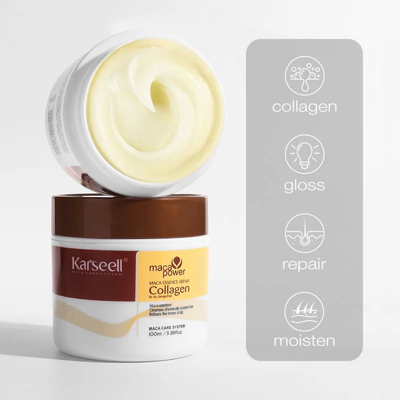 💆♀️ Keratin Hair Mask – Deep Repair & Lasting Smoothness