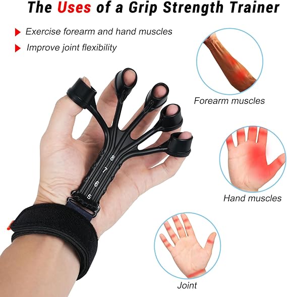 Adjustable Grip Strength Trainer – Build Stronger Hands & Faster Recovery