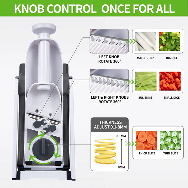 🥕 Manual Vegetable Cutter – Quick, Easy & Effortless Chopping