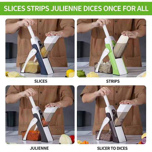 🥕 Manual Vegetable Cutter – Quick, Easy & Effortless Chopping