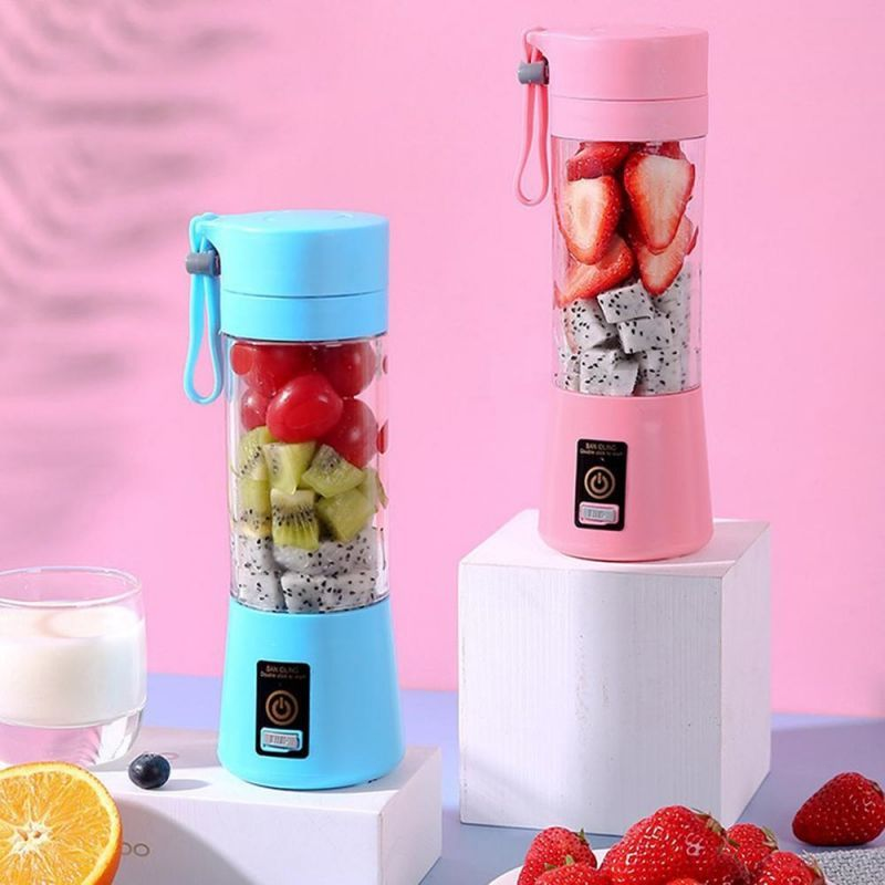 🔋 Portable Juicer Blender – Fresh Juice Anytime, Anywhere! 🍓🍍🍊