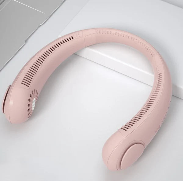 Rechargeable Neck Fan Stay Cool Anytime, Anywhere – With the Bladeless Neck Fan