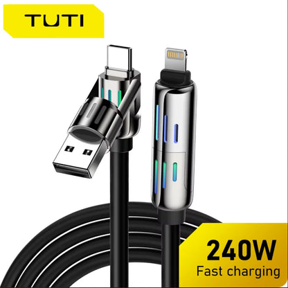 4-in-1 Multi USB Charging Cable – One Cable, All Devices