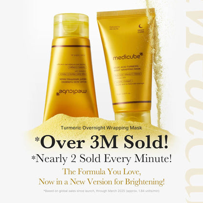 Turmeric Night Wrapping Mask – Brighten, Repair & Glow Overnight