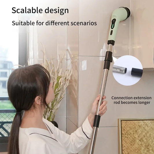 8 in 1  Electric Cleaning Brush – Powerful, Effortless & Versatile Cleaning 🧼