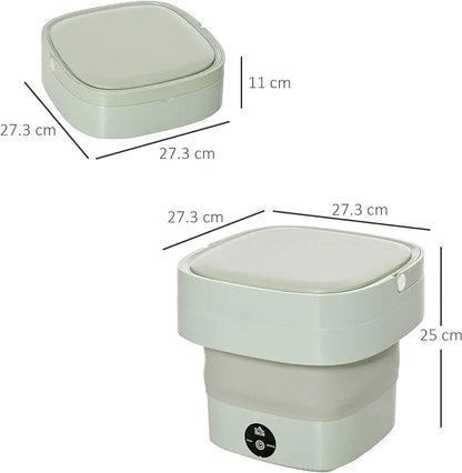 Portable Foldable Mini Washing Machine – Compact, Lightweight & Efficient