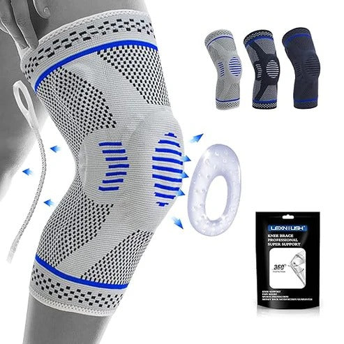 360° Compression Knee Brace – Pain Relief & Joint Support for Sports & Recovery