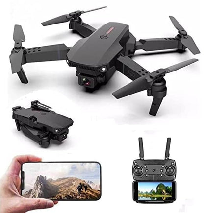 E99 Drone-HD Camera-4K Result-360° Flip-Long Battery Life
