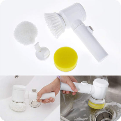 🧽 Cleaning Magic Electric Brush (3-in-1) – Power Scrubbing Made Easy