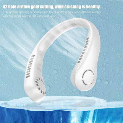 Rechargeable Neck Fan Stay Cool Anytime, Anywhere – With the Bladeless Neck Fan