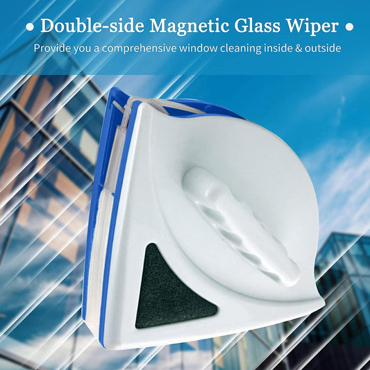 Doublefaced Magnetic Glass Cleaner – Streak-Free Shine Inside & Out!