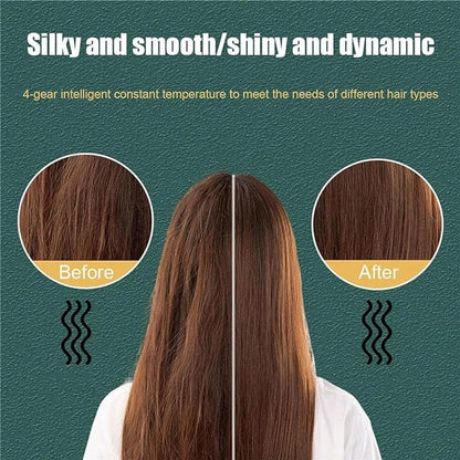 💁‍♀️✨ Hair Straightener Comb – Smooth, Sleek Hair in Minutes! 🔥🌟