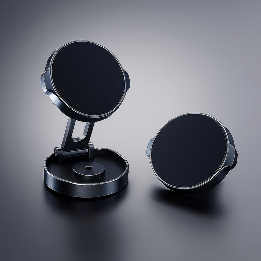🔩 Strong Magnetic Rotation Car Phone Holder – Ultimate Grip & Flexibility on the Go! 🚗📱