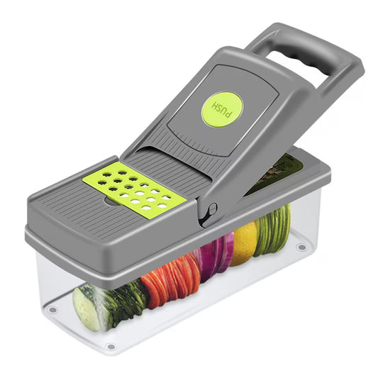 🥗 Ultimate 8-in-1 Vegetable Cutter, Chopper & Slicer – Fast, Easy & Safe Prep