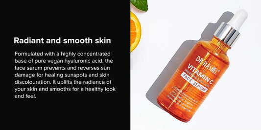 🌟 Dr Rashel Vitamin C Face Serum – Brighten, Hydrate & Glow Naturally