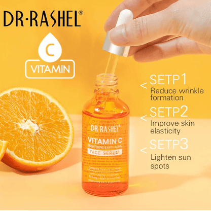 🌟 Dr Rashel Vitamin C Face Serum – Brighten, Hydrate & Glow Naturally