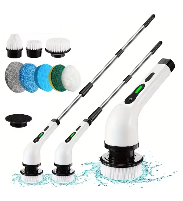 8 in 1  Electric Cleaning Brush – Powerful, Effortless & Versatile Cleaning 🧼