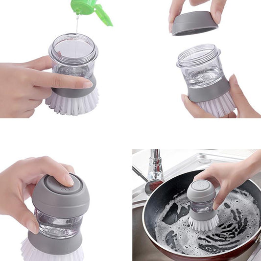 🧼 Automatic Liquid Adding Cleaning Brush – Smart, Efficient, and Mess-Free!