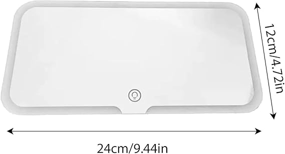 Car Sun Visor With Light Led Make-up Mirror