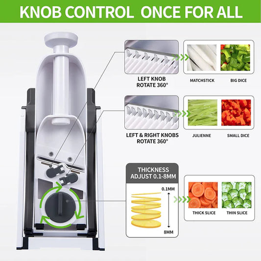 🥕 Manual Vegetable Cutter – Quick, Easy & Effortless Chopping