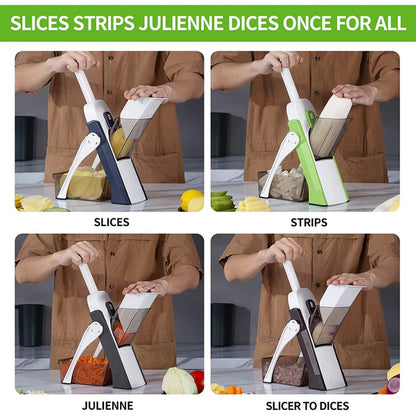 🥕 Manual Vegetable Cutter – Quick, Easy & Effortless Chopping