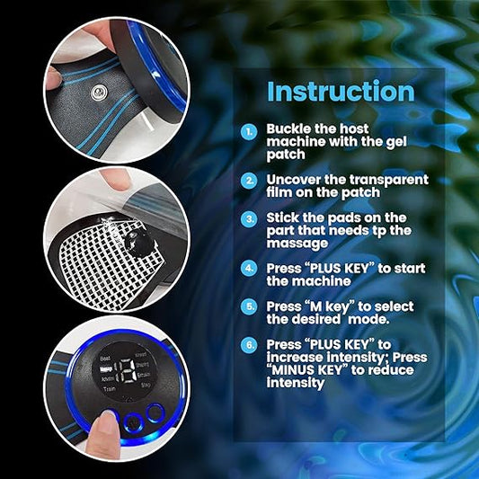 PLENO 2 Mini Muscle Massager – Compact Relief for Full-Body Relaxation