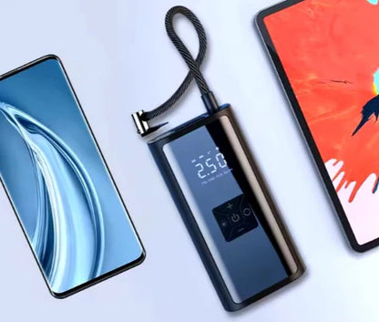 🔧 Portable Car Air Pump – Inflate Anytime, Anywhere! 🚗💨